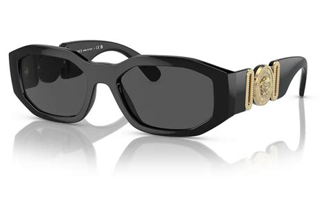 versace biggie sunglasses barney's|Versace irregular biggie sunglasses.